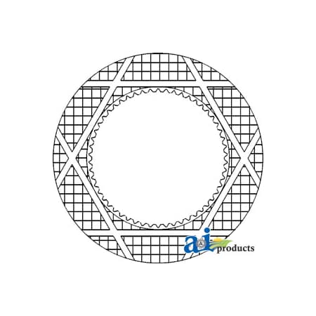 A & I Products Disc, 4th Planetary Brake/Cluch Pack 6" x6" x0.2" A-RE27995